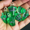 Green Potion Bottle Dice