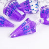 Purple & White Potion Bottle Dice