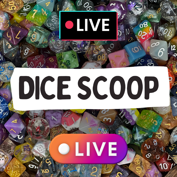 LIVE Dice Scoops - Only on TikTok & Instagram!