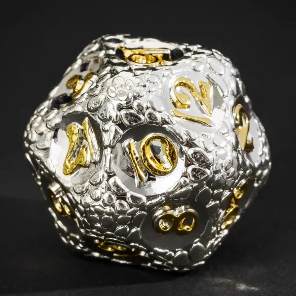 White Dragon Egg Dice