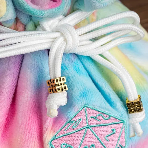 Multi-pocket d20 Dice Bag - Rainbow