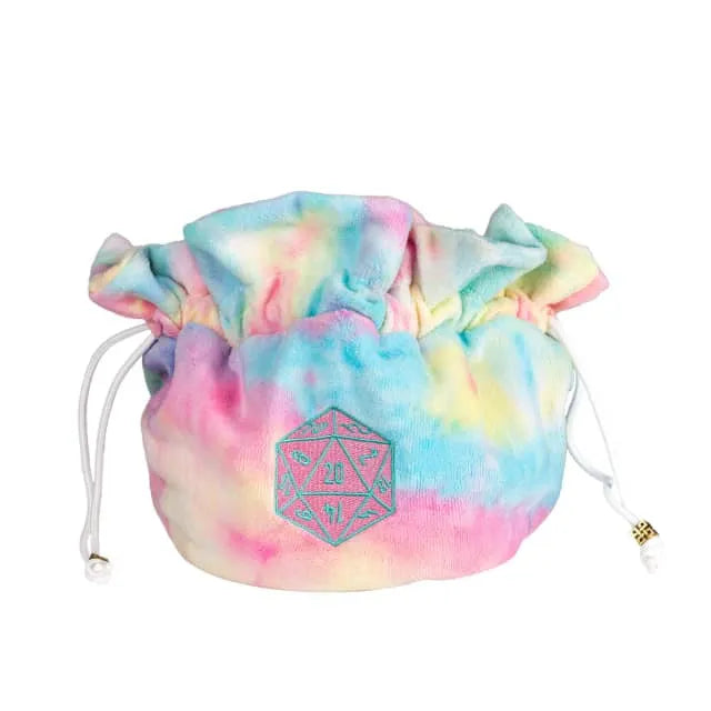 Multi-pocket d20 Dice Bag - Rainbow