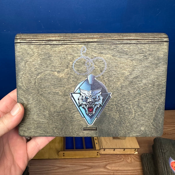 Wolf Pendant Spellbook