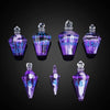 Purple & White Potion Bottle Dice