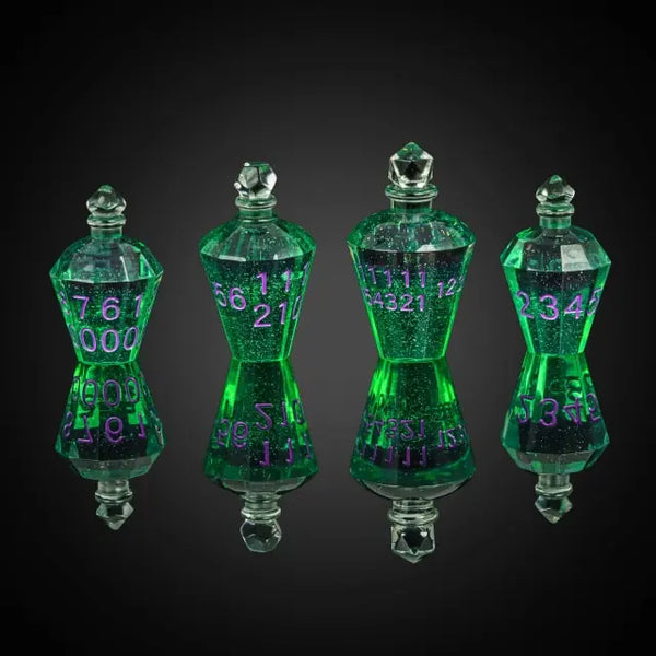 Green Potion Bottle Dice