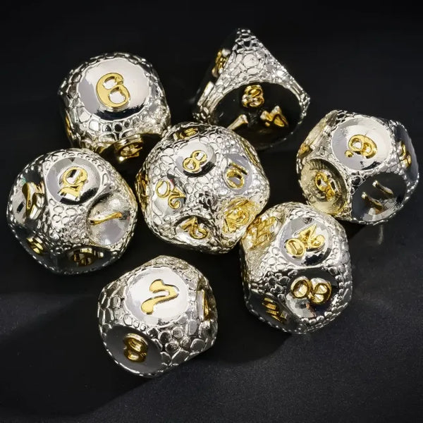 White Dragon Egg Dice